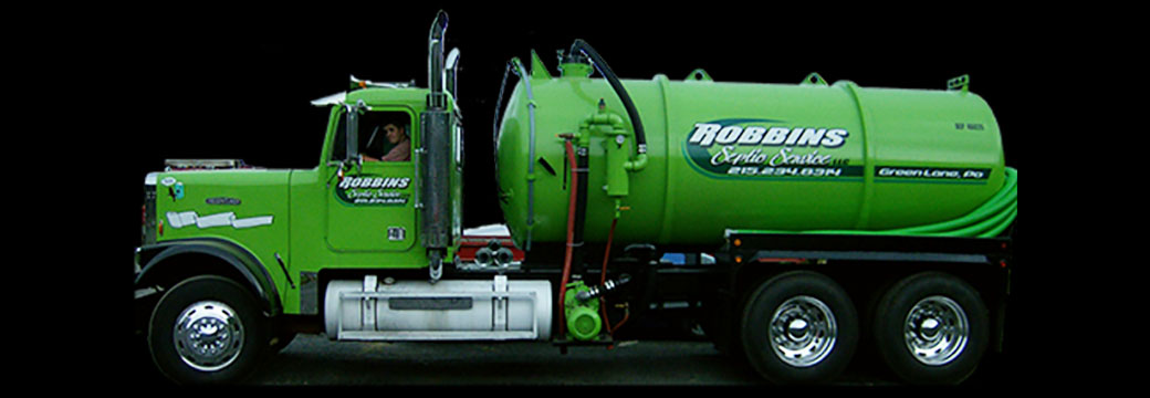 Robbins Septic Service LLC Truck
